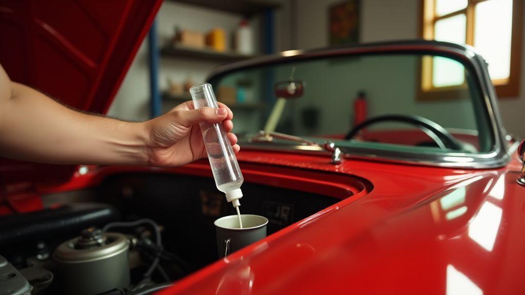 Fuel stabilization for classic cars and fluid care to prevent engine problems
