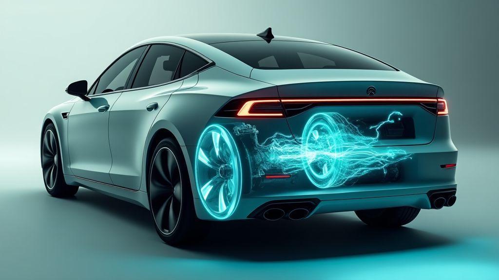How regenerative braking charges the battery and the regenerative braking energy recovery process