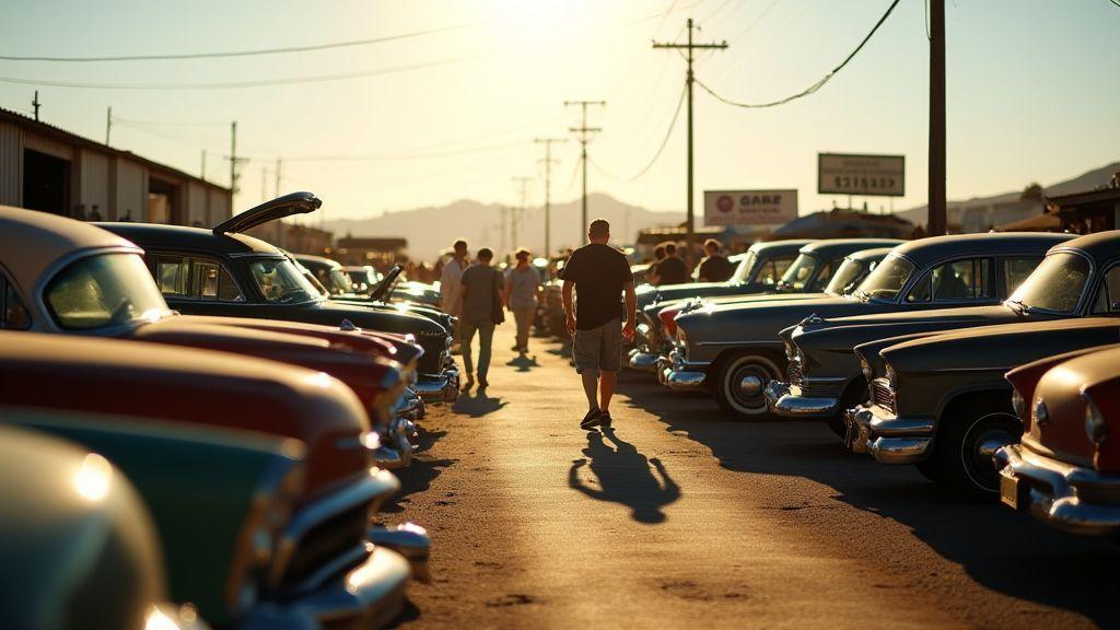 Use classic car salvage yards near me and local swap meets to source originals Use classic car salvage yards near me and local swap meets to source originals