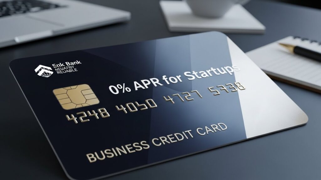 0 percent APR business credit card for startups