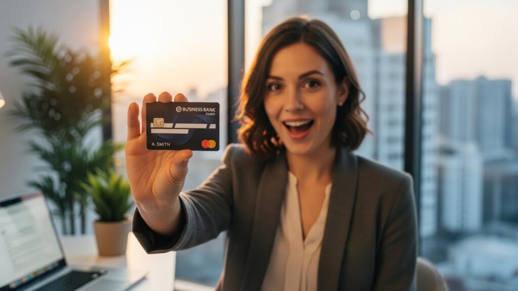 new LLC owner approved for business credit card
